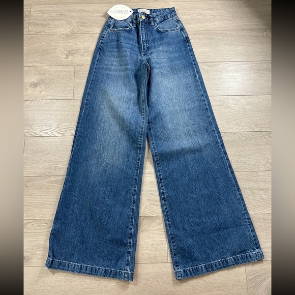 Triarchy Wide Leg High Rise Jeans - Picture 2 of 13